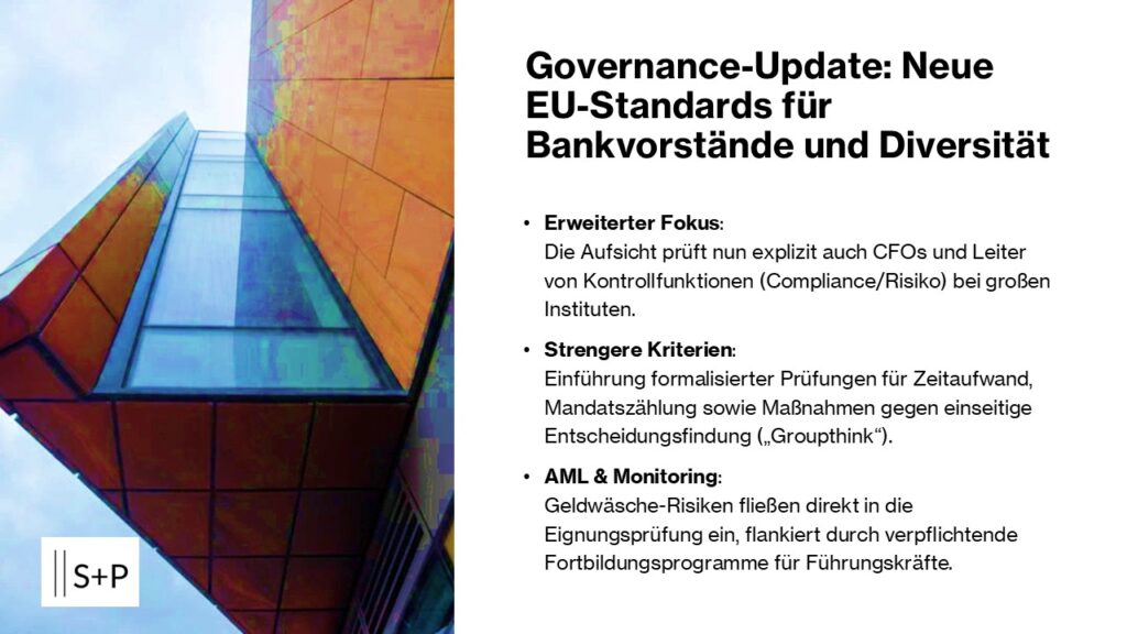 CRD VI: EBA-Konsultation zur Eignungsprüfung 2026